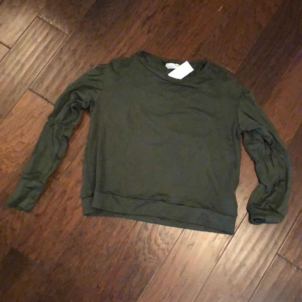 NWT Green Long Sleeve